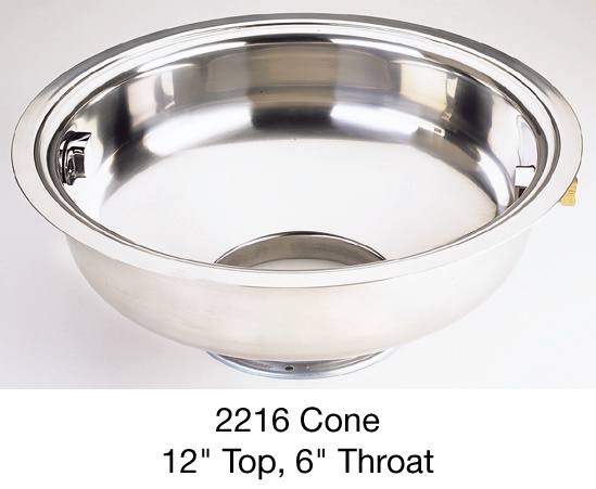 Waste King Accessories Commercial - Cone Mount Kit 2216 Waste King Accessories Commercial - Cone Mount Kit 2216