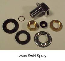Waste King Accessories Commercial - Waste King Swirl Spray for Cone Assembly 2508 Waste King Accessories Commercial - Waste King Swirl Spray for Cone Assembly 2508