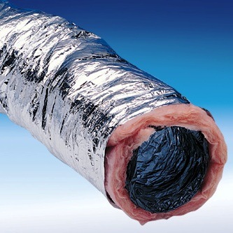 Fantech FIDT 4 - 4 Insulated Flex Duct - 25' - FIDT4 : Wave Plumbing Supply