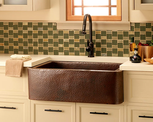 Native Trails Kitchen Sinks - Copper - Farmhouse 33 CPK273 - Antique Finish Native Trails Kitchen Sinks - Copper - Farmhouse 33 CPK273 - Antique Finish