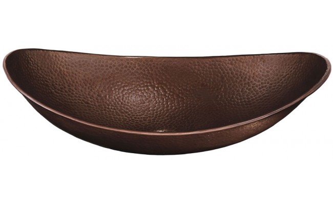 Thompson Traders Sinks - Bathroom Sinks - Copper - Ocampo NS25036 - Antique Copper Finish - Hammered