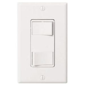 Panasonic Fans Accessories - WhisperControl - FV-WCSW21-W Light Switch, Dual Function ON/OFF, Fan & Light Switch - White