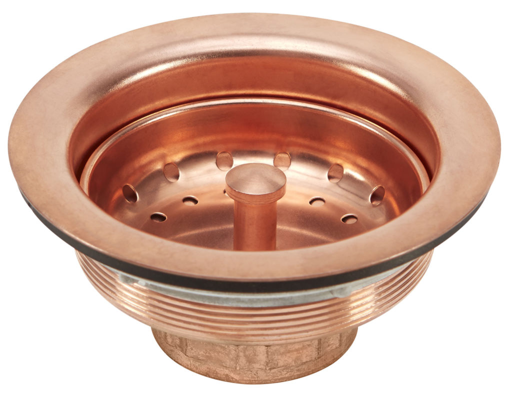 Thompson Traders Drain - Kitchen - TDB35-PC - Disposal Flange and Stopper - Rose Gold