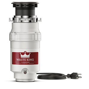 Waste King L-111 1/3 HP Garbage Disposal, Continuous Feed