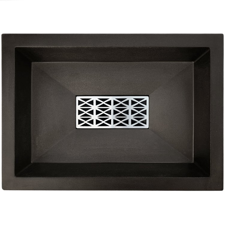 Linkasink GM003 SS Sink Grate - Decorative Satin Stainless Steel Spoke Grate - for Oliver Decorative Grate for AC05