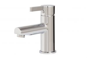 Aquabrass Bathroom Faucets - Modern Blade 68014 - Single Hole - Lavatory Faucet - 2 Finishes