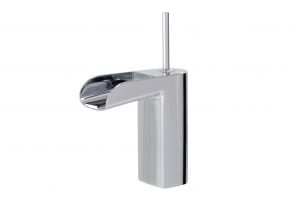 Aquabrass Bathroom Faucets - Modern Love Me - 32044 - Short Single Hole - Lavatory Faucet - 2 Finishes