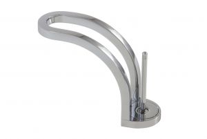 Aquabrass Bathroom Faucets - Modern StrinG 17714PC - Single Hole - Lavatory Faucet