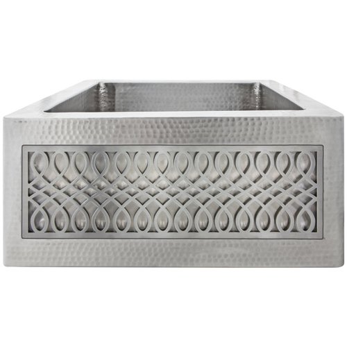 Linkasink Farmhouse Sinks - Linkasink C074-1.5-SS Stainless Steel Inset Apron Front Sink - Smooth Finish - PNLS101 - Lyre