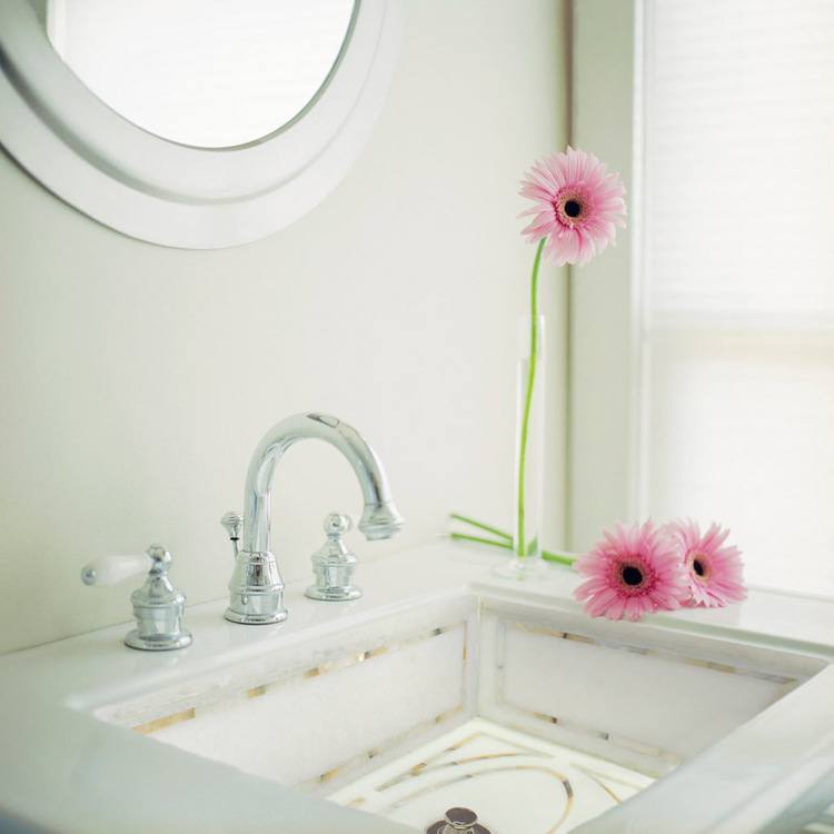Linkasink Bathroom Sinks - Mother of Pearl Inlay