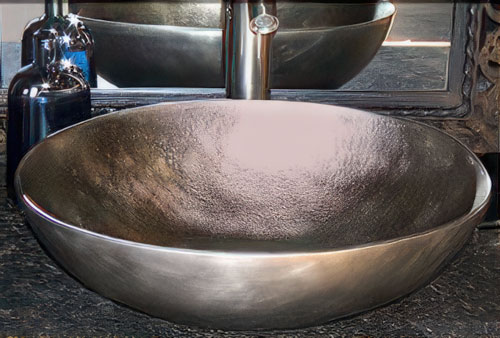Elite Bath Bathroom Sinks Bronze - Tranquility OV17 Bronze Bathroom Vessel Sink - 10 Finishes
