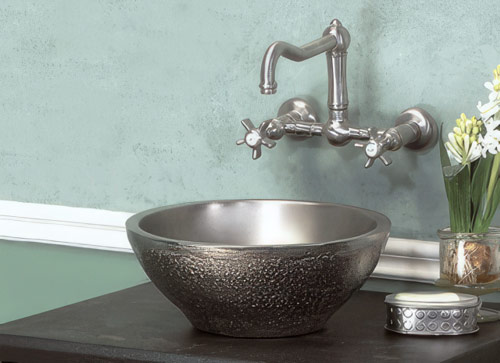Elite Bath Bathroom Sinks Bronze - Titan HV15 Bronze Bathroom Vessel Sink - 6 Finishes