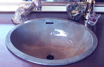 Elite Bath Bathroom Sinks Bronze - Meadow M4 Bronze Bathroom Sink - 9 Finishes - Click Image to Close
