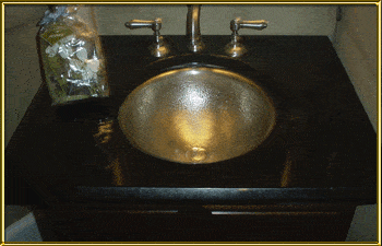 Elite Bath Bathroom Sinks Bronze - Round 16" R16 Bronze Self Rimming Bathroom Sink - 9 Finishes - Click Image to Close