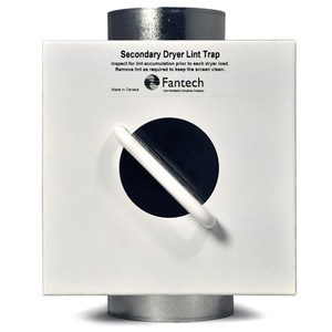 Fantech Fans Dryer Booster - Lint Trap - DBLT4W (White) - Click Image to Close