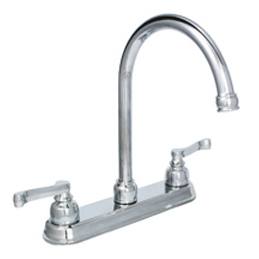 Huntington Brass Kitchen Faucets - Series K2320701 - Sienna 8" Center Kitchen Faucet - Chrome