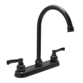 Huntington Brass Kitchen Faucets - K2320703-Z - Sienna 8" Center Kitchen Faucet - Antique Bronze