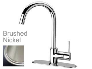 LaToscana by Paini Kitchen Faucet - Elba 78PW591 Pull Down Spout - Brushed Nickel