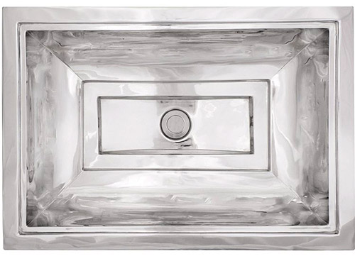 Linkasink Bathroom Sinks - Vintage Jeweler - B039 Tiffany Sink - B039-PS Polished Stainless Steel