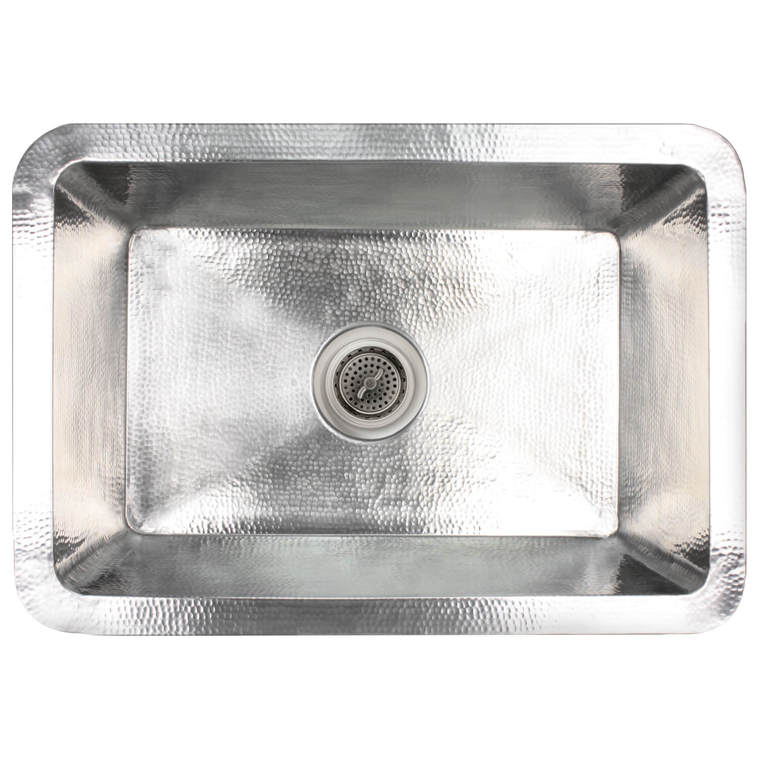 Linkasink Bathroom Sinks - Copper - C054 WC Rectangle Copper Sink - 18 x 14 x 6 - Weathered Copper