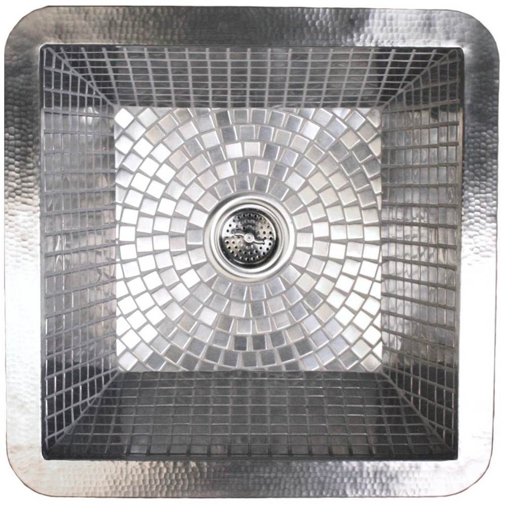 Linkasink Kitchen Sinks - V051 Small Square Stainless Steel Mosaic