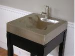 Elite Bath Bathroom Sinks Bronze - Vortex Bronze Vessel (Sink Only) - VTX20 - Satin Nickel