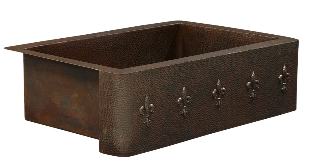 Thompson Traders Sinks - Kitchen Farmhouse - Kahlo - Aged Copper Hammered - 2KS-AD-4 - Aged Copper Hammered Finish