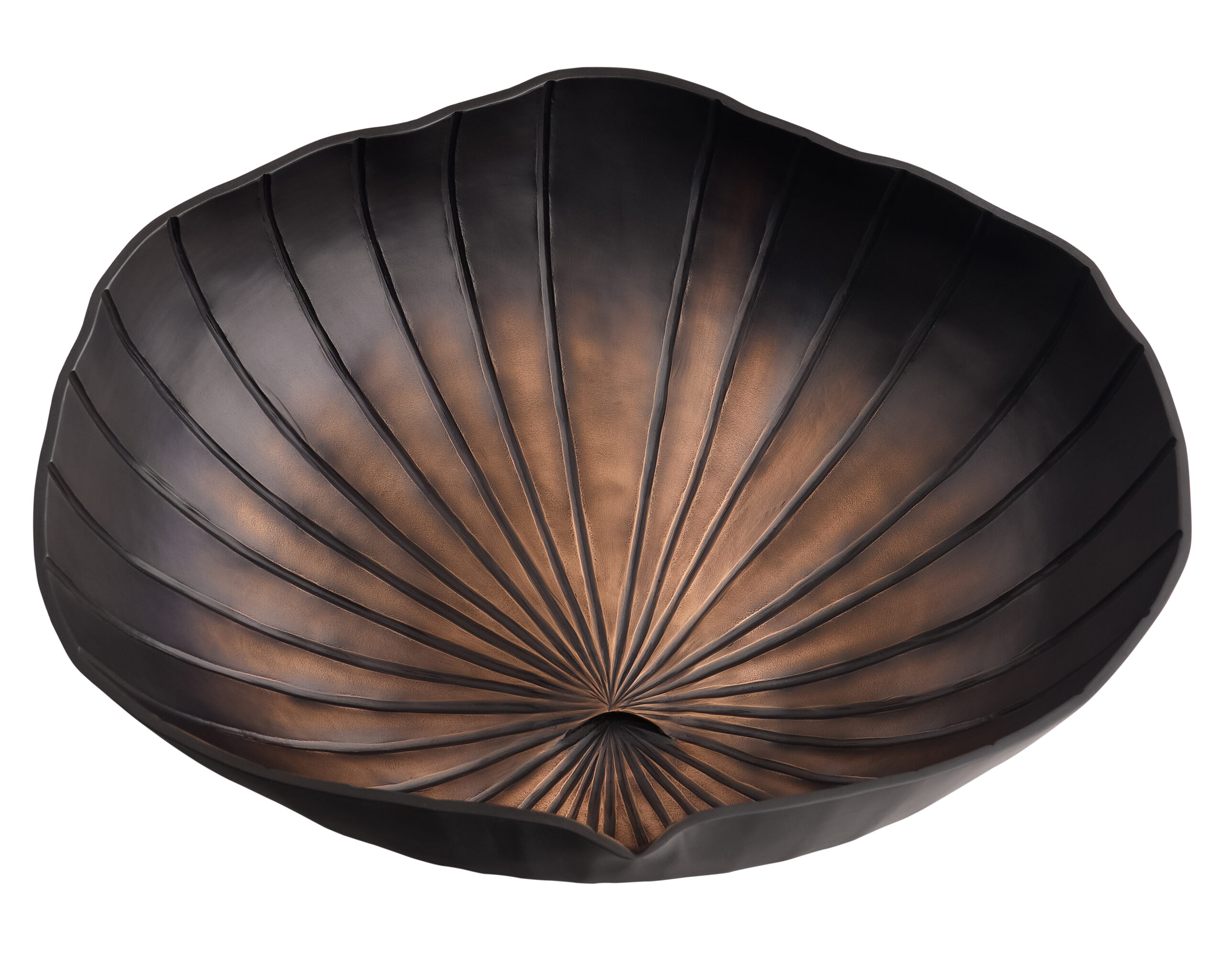 Thompson Traders Sinks - Bathroom Vessel Sinks - AILA - Matte Black and Rose Gold Finish